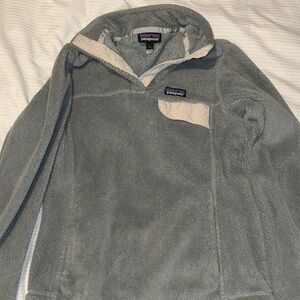 Patagonia Soft Gray Fleece Jacket